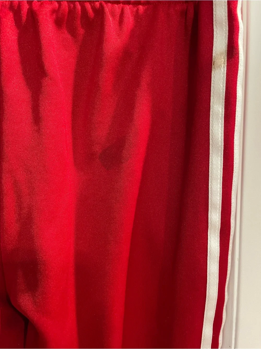 Adidas Men’s Red Track Jacket & Pants Set